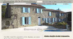 Desktop Screenshot of domainedelafrouardiere.com